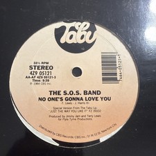 The S.O.S. Band- No One's Gonna Love You Vinyl 12" 1984 VG+
