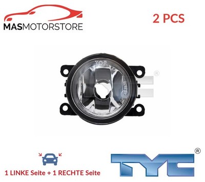NEBELSCHEINWERFER PAAR SET TYC 19-5785-11-2 2PCS I FÜR PORSCHE CAYENNE,MACAN