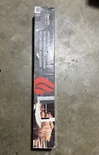 New Open Box Universal Heavy Duty Rotisserie Grill Kit Black/Silver Charcoal Gas