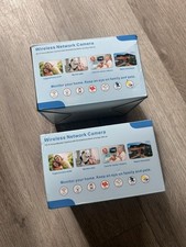 WIi-Fi Home Monitor 2 x Camera with Smartphone Alerts & App Set-Up