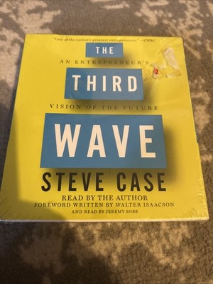 The Third Wave An Entrepreneur's Vision of the Future by Steve Case 2016 CD New