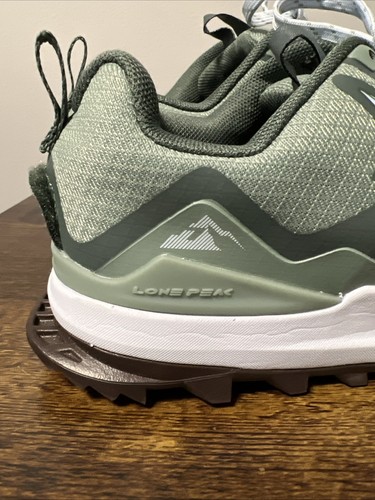 Zapatillas/zapatillas deportivas de trail running Altra Lone Peak 7 para mujer talla 7 VERDES/BLANCAS - Imagen 7 de 8