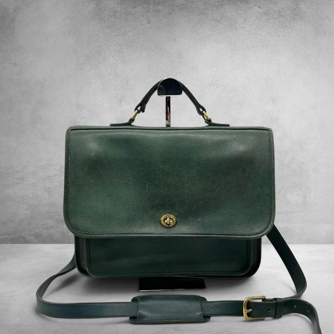 COACH モスグリーン　ビジネスバッグ Coach Green Briefcase/Document Case Bags for Men for sale | eBay
