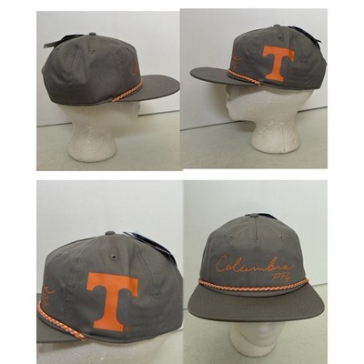 Columbia PFG Tennessee Volunteers Adjustable Snapback Back Tack Rope Hat Cap