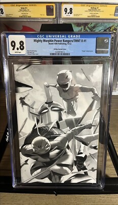 Mighty Morphing Power Rangers/TMNT #1 Cgc 9.8 