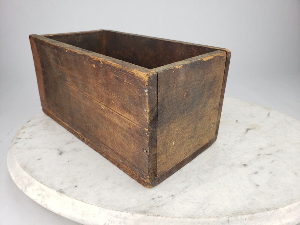 Wood Rustic Shabby Box Drawer Farmhouse Primitive Salvage Decor Chic ...