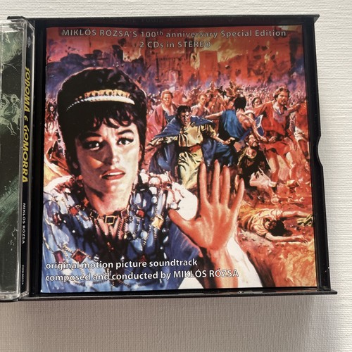 Sodom and Gomorra Miklos ROZSA Motion Picture Soundtrack 2 CDs - Picture 3 of 10