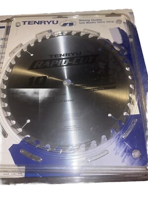 Tenryu NO RS-25550-Woodworking 10'' Rapid Cut Saw Blade 10''x 12.5'' X50T x 5/8''