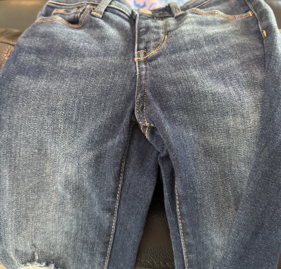 Old Navy Girls High Rise Rockstar 360° Skinny Jeggings Dark Wash