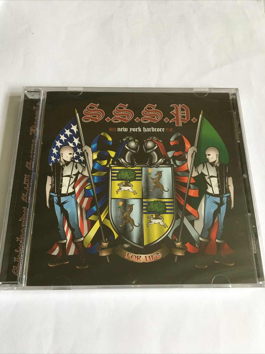 S.S.S.P, For Life, New York Hardcore CD, With Bonus Tracks, Brand 