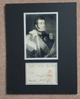 GB 1833 FREE FRONT EARL OF MUNSTER SON OF WILLIAM IV IN A MOUNT + PHOTO