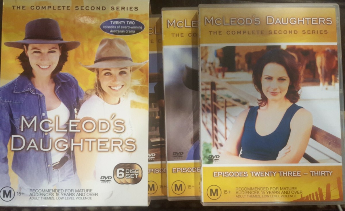 McLEOD'S DAUGHTERS THE COMPLETE SECOND SERIES 2 DVD BOX SET