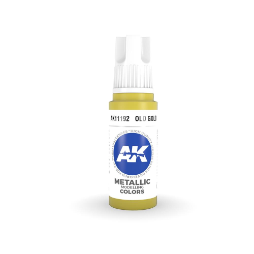AK INTERACTIVE: colore acrilico 3rd Generation Old Gold 17ml