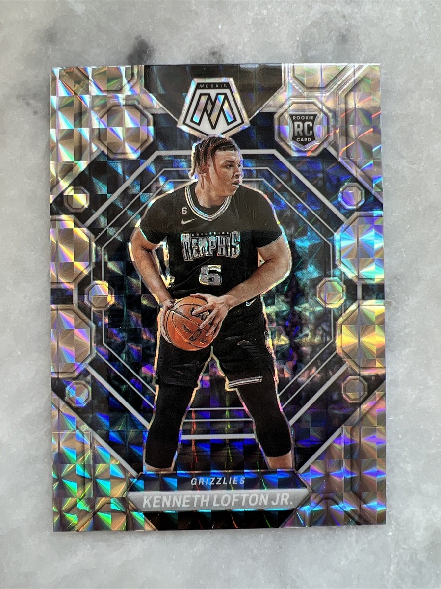 2022-23 Panini Mosaic Kenneth Lofton #250 Silver Mosaic RC