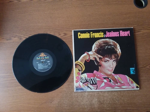 1966 VERY GOOD++ Connie Francis Jealous Heart  ST-90645  LP33