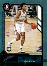 2021 Panini Chronicles Playbook Draft Picks Blue #324 Scottie Barnes FSU /99
