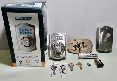 Schlage Kepad Deadbolt BE365 V CAM 619 With Instructions
