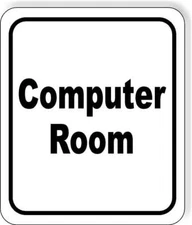 Computer room classic Aluminum Composite Sign
