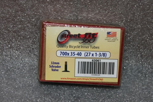 Sunlite 700x35-40 Bicycle Tube With 32mm Presta Valve - Perfect For 27 X 1-3/8 Wheels