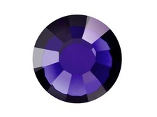 Dark Indigo, Preciosa Genuine Czech Viva Flatback Rhinestones 12ss 16ss 20ss