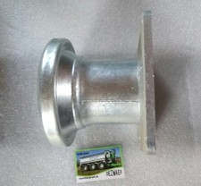 4" Bauer female coupling square flange bolt on piece slurry tanker galvanised