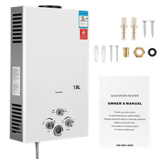 18L Instant Gas Hot Water Heater Tankless Propane Gas Boiler LPG Water Heater UK