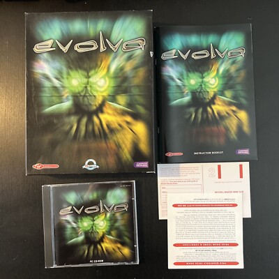 Evolva - Big Box PC-Spiel - Virgin interaktiv komplett selten Vintage Gaming