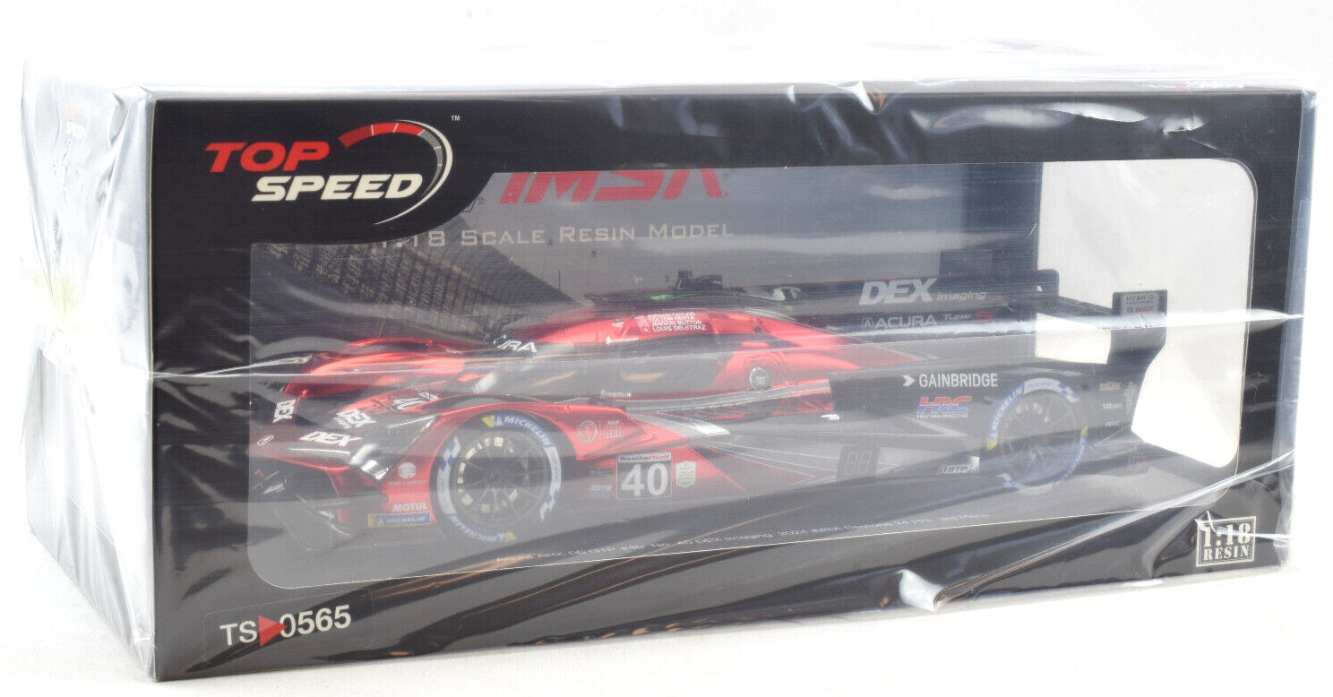 Top Speed Acura ARX-06 GTP - Wayne Taylor - 2024 24hrs Daytona 1:18 Car TS0565