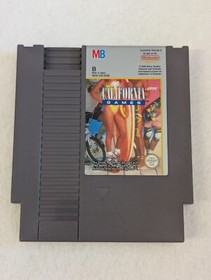 Nintendo - NES - California Games - OVP - CIB Modul Handbuch Top Sammlerzustand