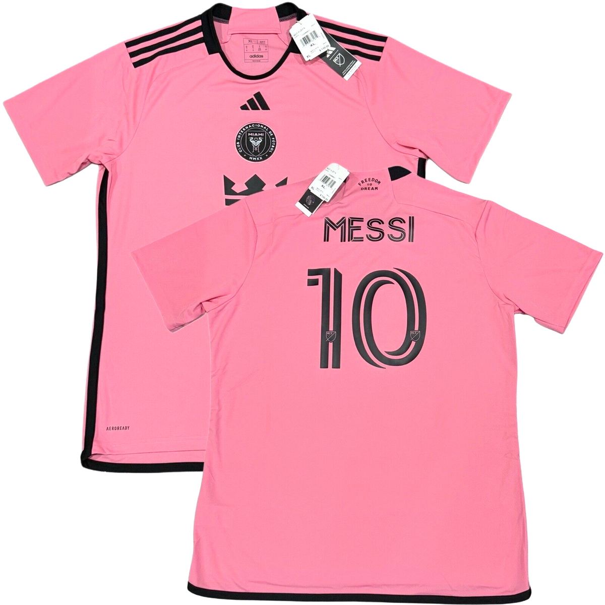 adidas インテル・マイアミ MESSI 10 XL 2024 Inter Miami Home Jersey #10 Messi XL adidas Soccer MLS MSRP