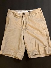 GAP Boys' Classic Khaki Chino Shorts Sz 8