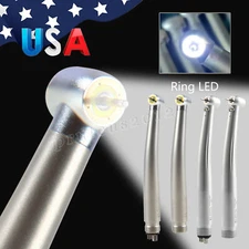 Dental LED High Speed Handpiece Shadowless /E-Generator Air Turbine 4/2 Hole