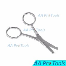 Double Safety Probe Professional Nose Ear Mustache Baby Hair Trimming Scissors