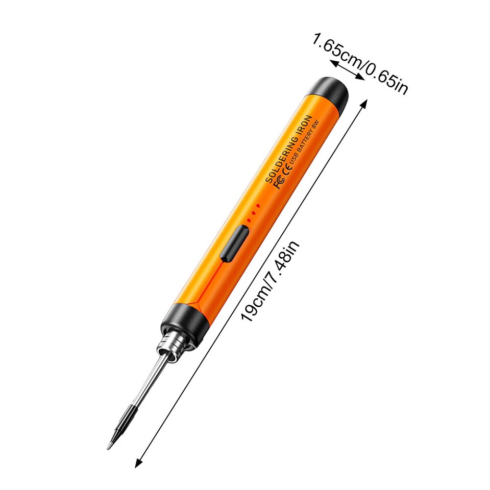 TypeC Wireless Soldering Iron Kit Portable Rechargeable Soldering Iron