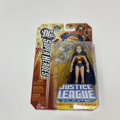 DC Super Heroes Justice League Unlimited Wonder Woman (J2029) 2005 Vintage RARE