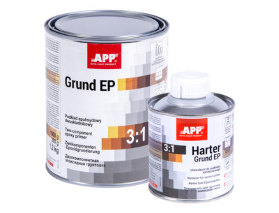 APP Grundierung 3:1 2K Epoxy Primer Füller EP Epoxidharz 1,2Kg Epoxyd + Härter