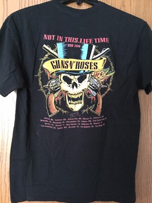 Guns N Roses. “Not In This Lifetime” Tour Shirt. 2016. Black. L | eBay