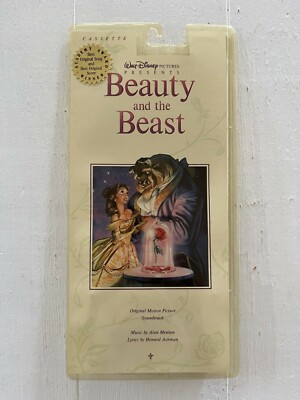 Beauty and the Beast Walt Disney Soundtrack Cassette Rare 1991 Buena Vista NEW