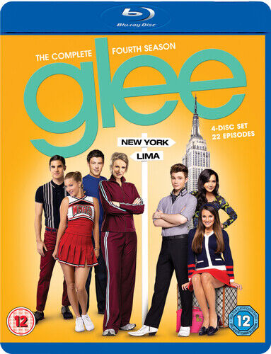 Glee: The Complete Fourth Season Blu-ray (2013) Chris Colfer cert 12 4 discs - Picture 1 of 2