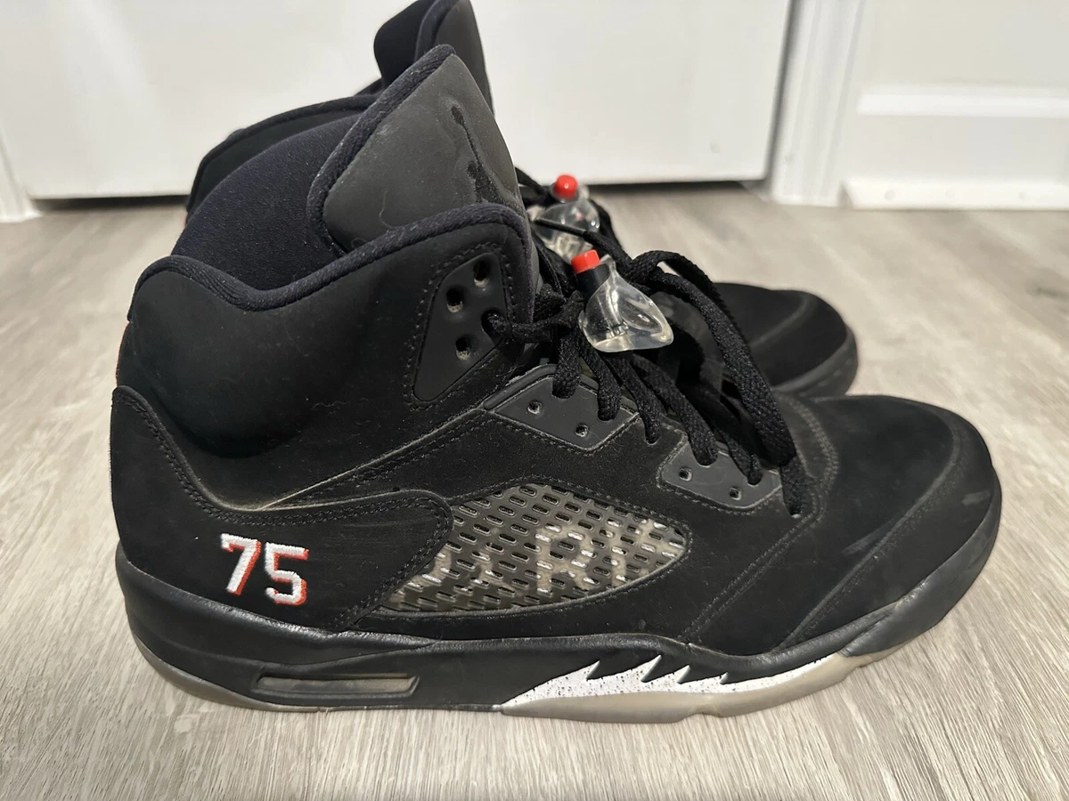 Paris Saint-Germain x Air Jordan 5 Retro Black for Sale