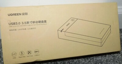 UGREEN USB 3.0 to 3.5 inch SATA External Hard Drive Enclosure