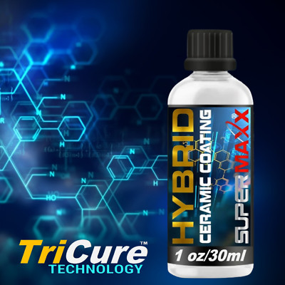 SUPERMAXX CERAMIC CAR COATING ''THE WORLD'S STRONGEST 2K HYBRID PAINT PROTECTION''