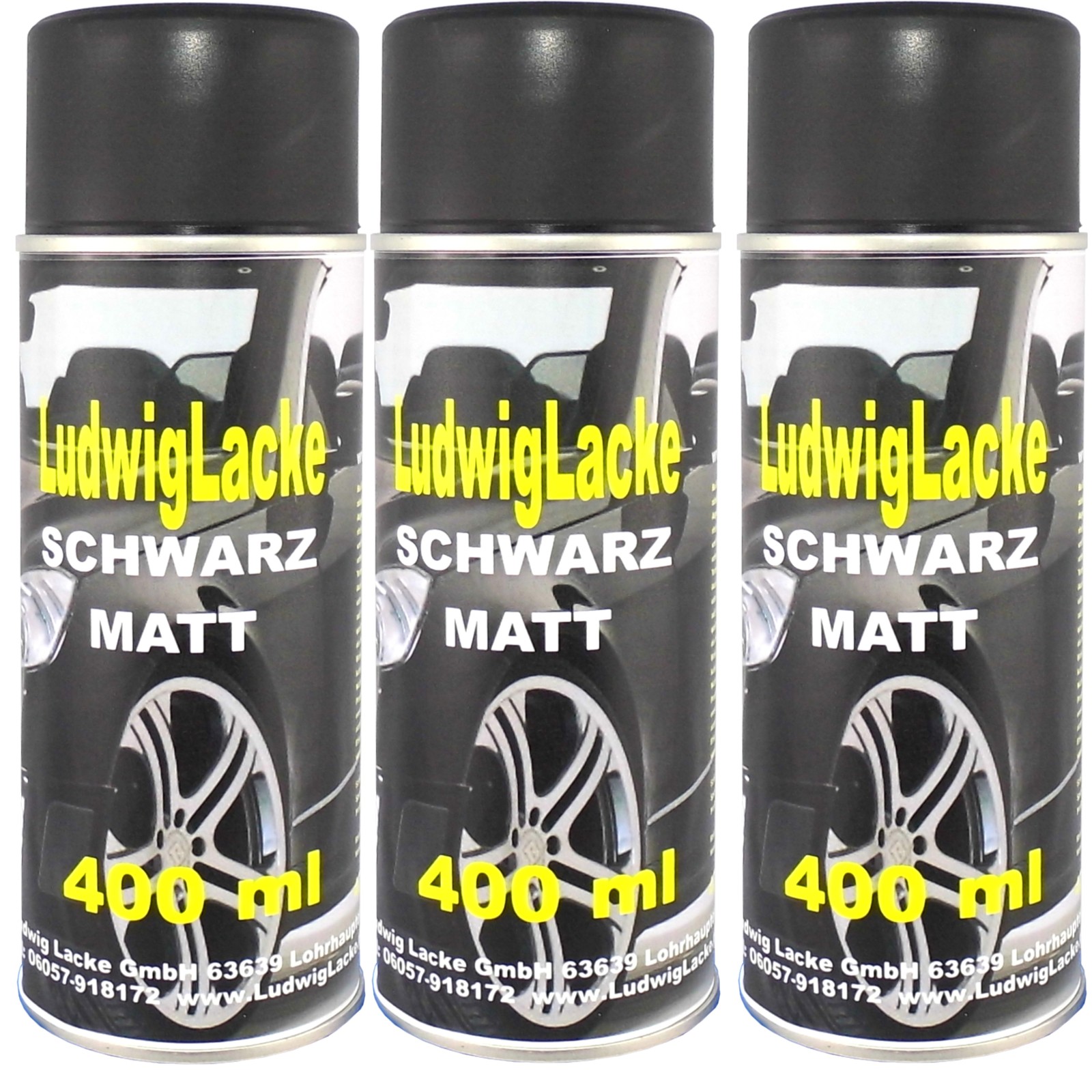 FRIZ Spraydosen Set 400ml Für MercedesBenz 199 Blauschwarz