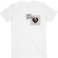 Bullet For My Valentine Unisex T-Shirt Album Cropped & Logo White (XXL)