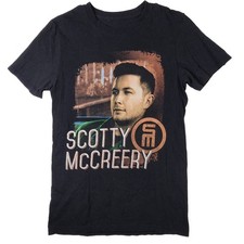 Scotty McCreery Seasons Change Tour Graphic T Shirt Black Mens Size Small