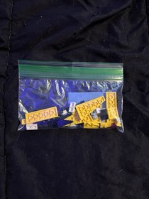 LEGO Creator 7808 Yellow Airplane Complete Set 34 pcs, No Box