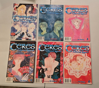 Ceres Celestial Legend Part 1 #1-6, Manga Comic Lot of 6