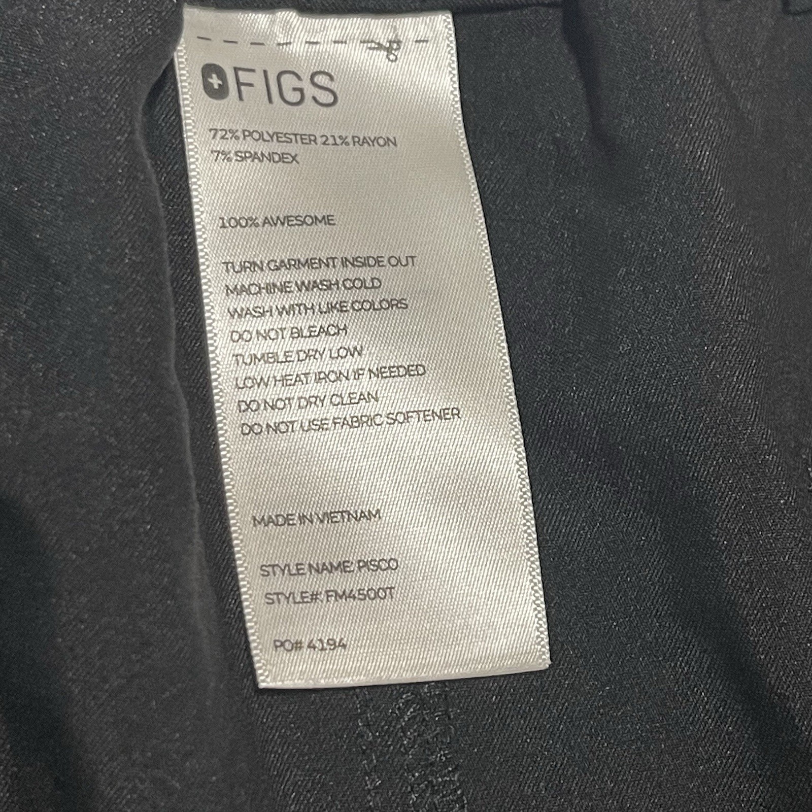 Figs Technical Collection Pisco Basic Scrub Pants… - image 3