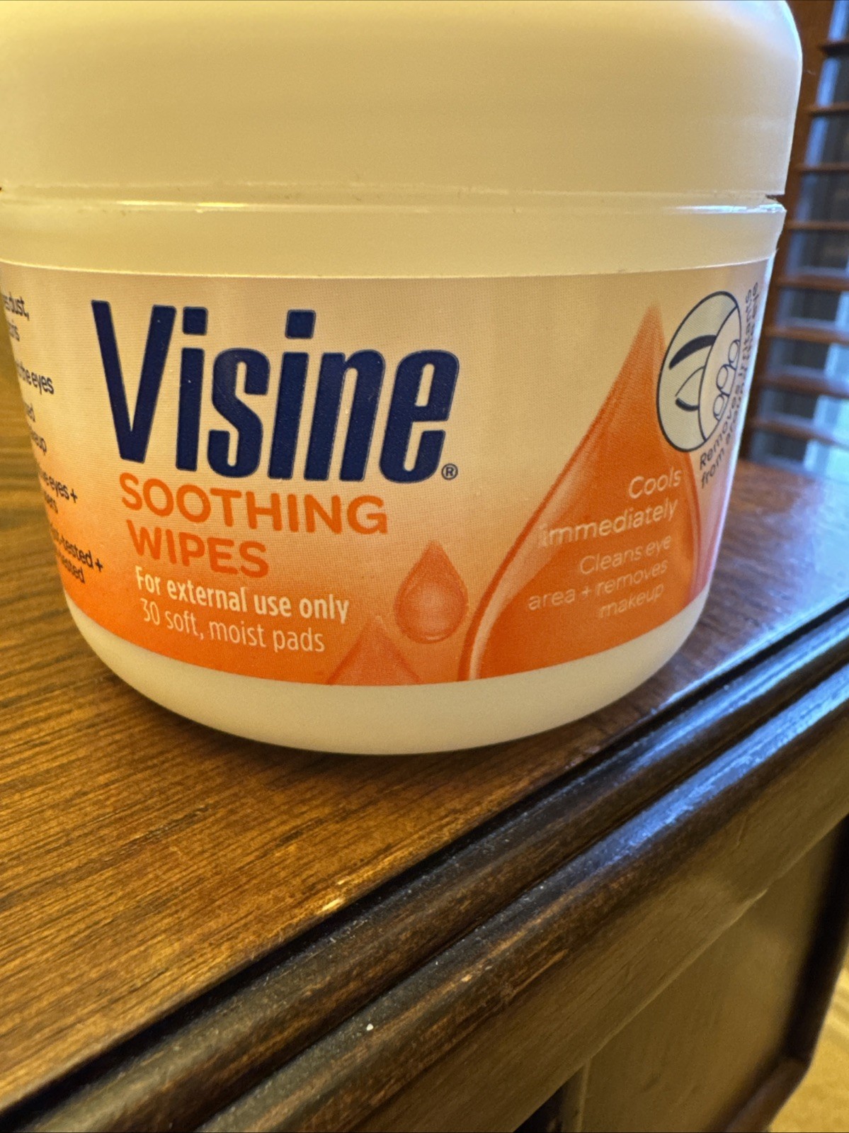 Visine Soothing Wipes Discontinued 30ct