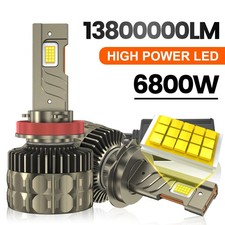 6800W H4 H7 Canbus H11 H1 H3 9005 HB3 9006 HB4 H8 H13 LED Headlights Bulb 6000K